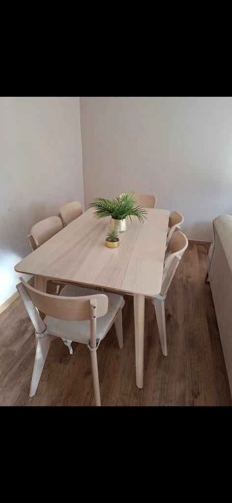 Ensemble table chaise ikea