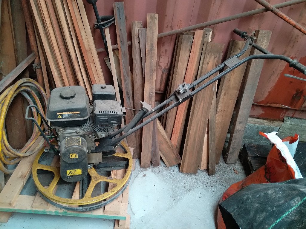 Helikopter of betontroffel, Ophalen, Gebruikt