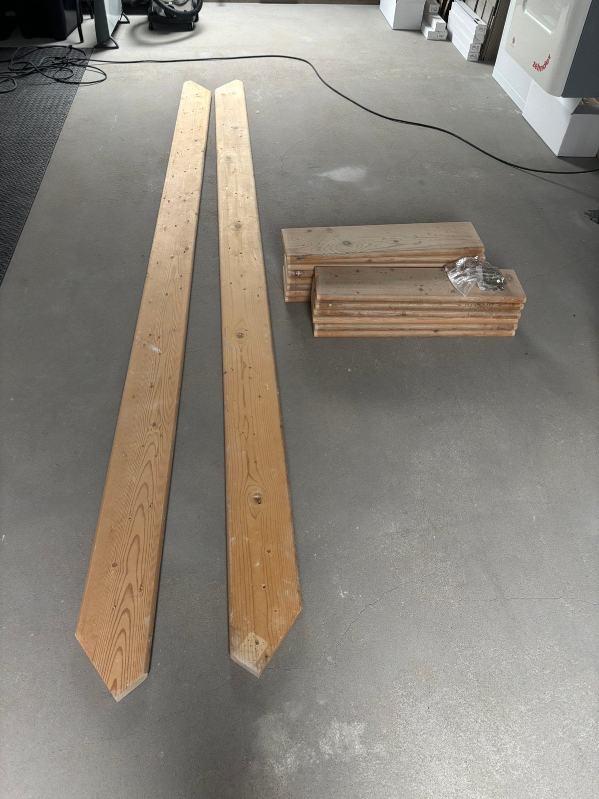 Werftrap 300x80cm, Enlèvement, Utilisé, Escalier, 2 à 4 mètres