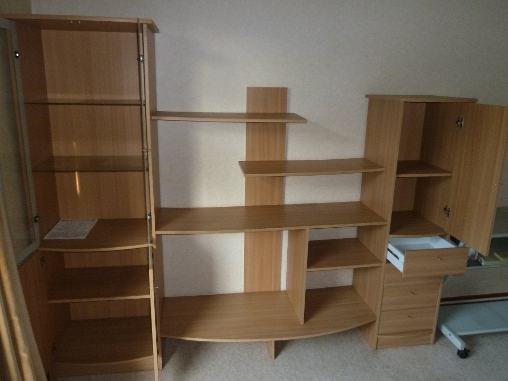 als nieuw wandmeubel voor in studio of klein appartement, Huis en Inrichting, Ophalen, 75 cm of meer, Met lade(s), Zo goed als nieuw