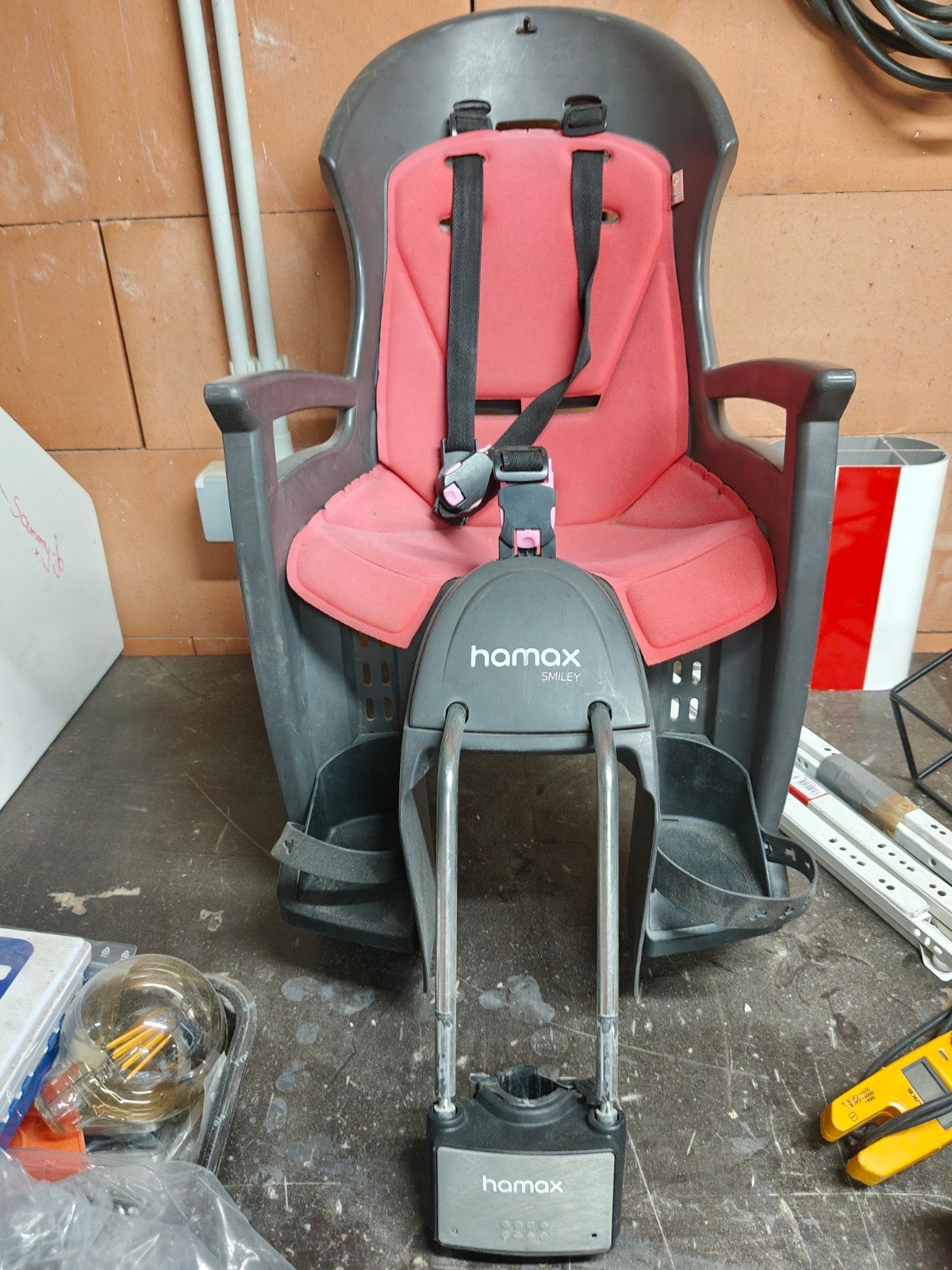 Fietsstoel hamax, Fietsen en Brommers, Ophalen, Achterzitje, 9 t/m 18 kg, Hamax