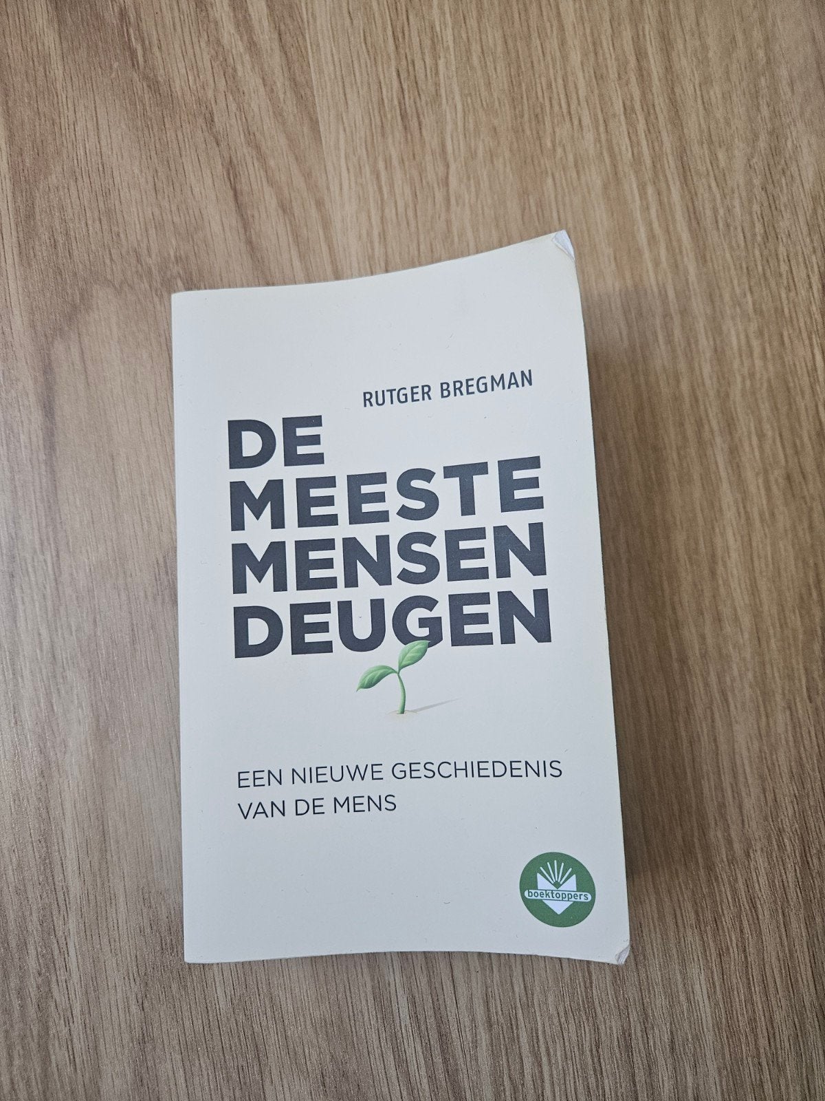De meeste mensen deugen, Boeken, Ophalen, Zo goed als nieuw