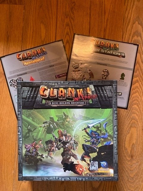 CLANK ! IN SPACE + DE 2 UITBREIDINGEN - nieuwstaat, Verzenden