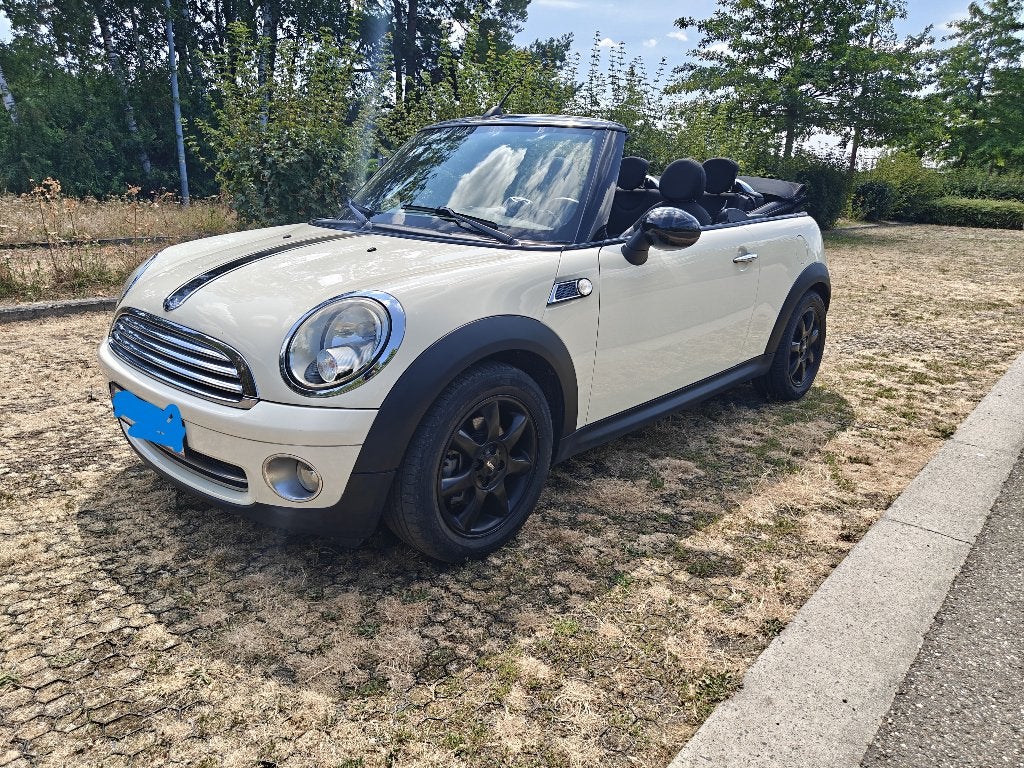 mini cabrio, Auto's, Voorwielaandrijving, 4 zetels, Zwart, Cabriolet