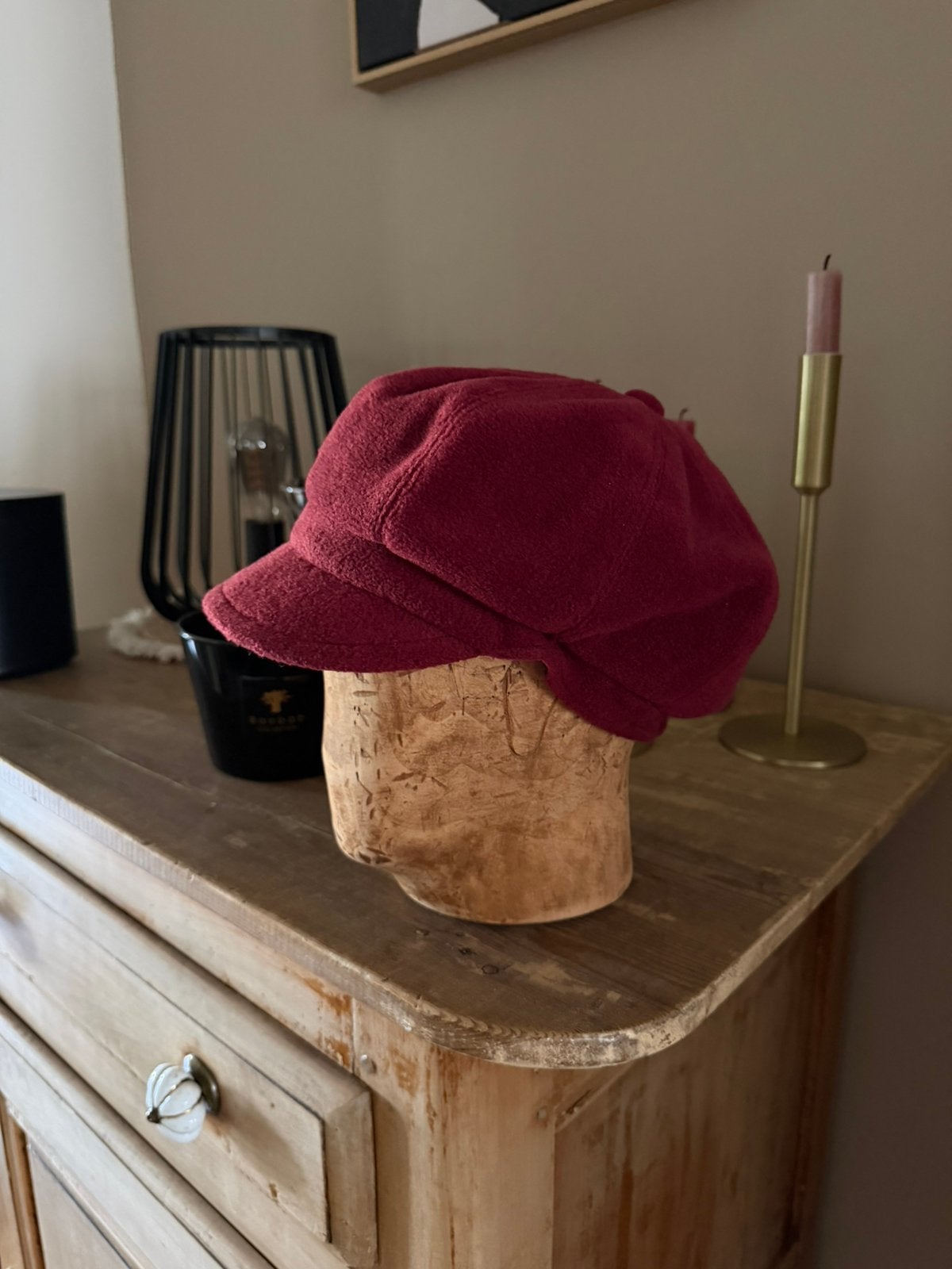 Gavroche polaire bordeau one size, Enlèvement ou Envoi