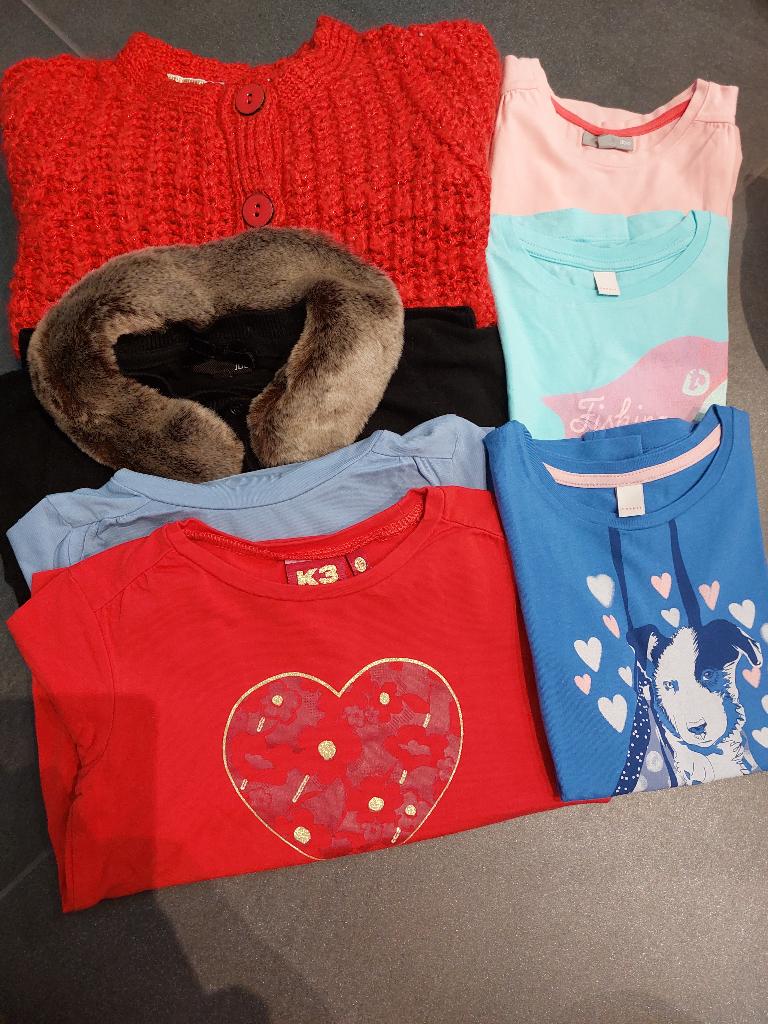 Set meisjeskleding 16 stuks, Kinderen en Baby's, Ophalen of Verzenden, Gebruikt, Maat 116