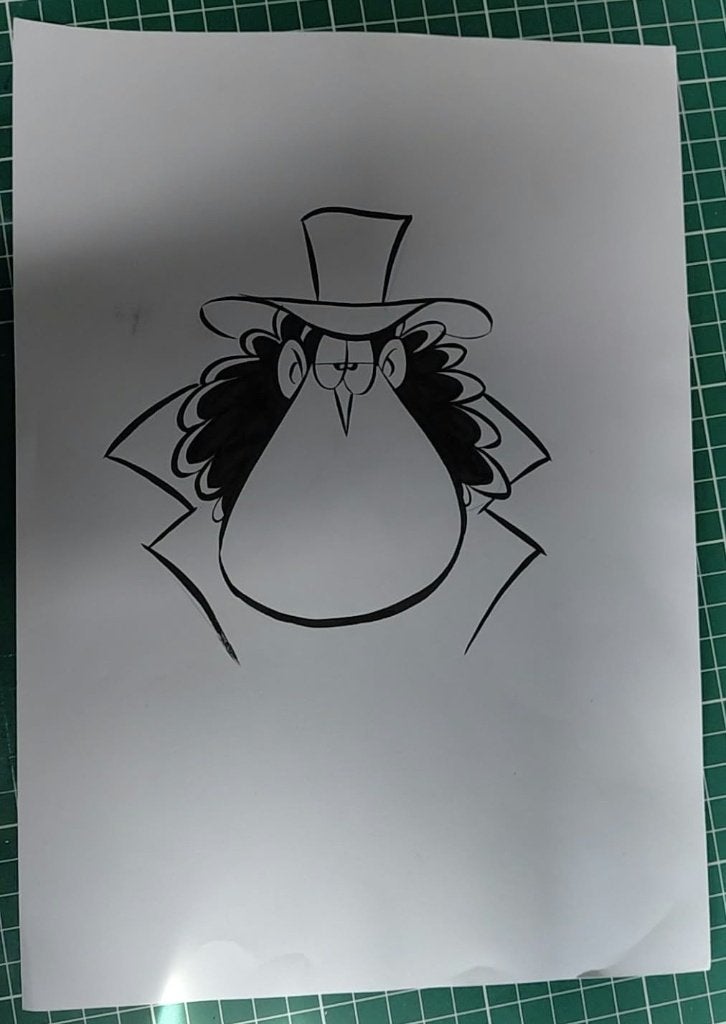originele tekening Daniel van den Broek, Boeken, Ophalen of Verzenden