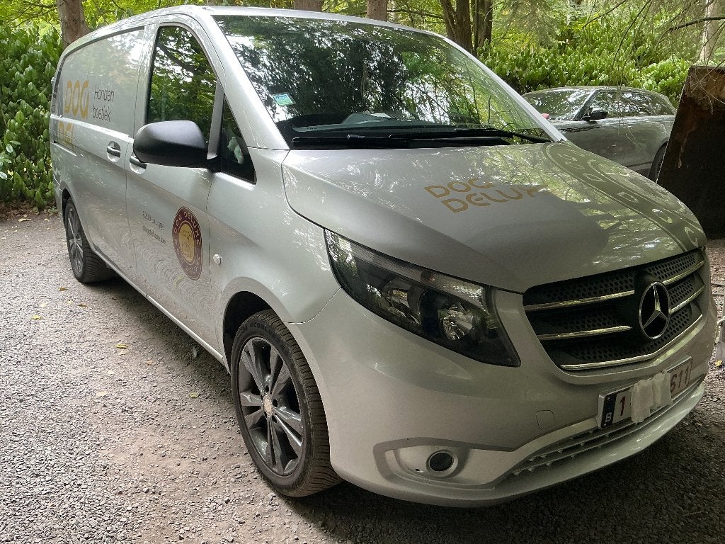 Mercedes Vito 114 CDI Automaat full option, Autos, Argent ou Gris, Achat, 3 places, 5 portes