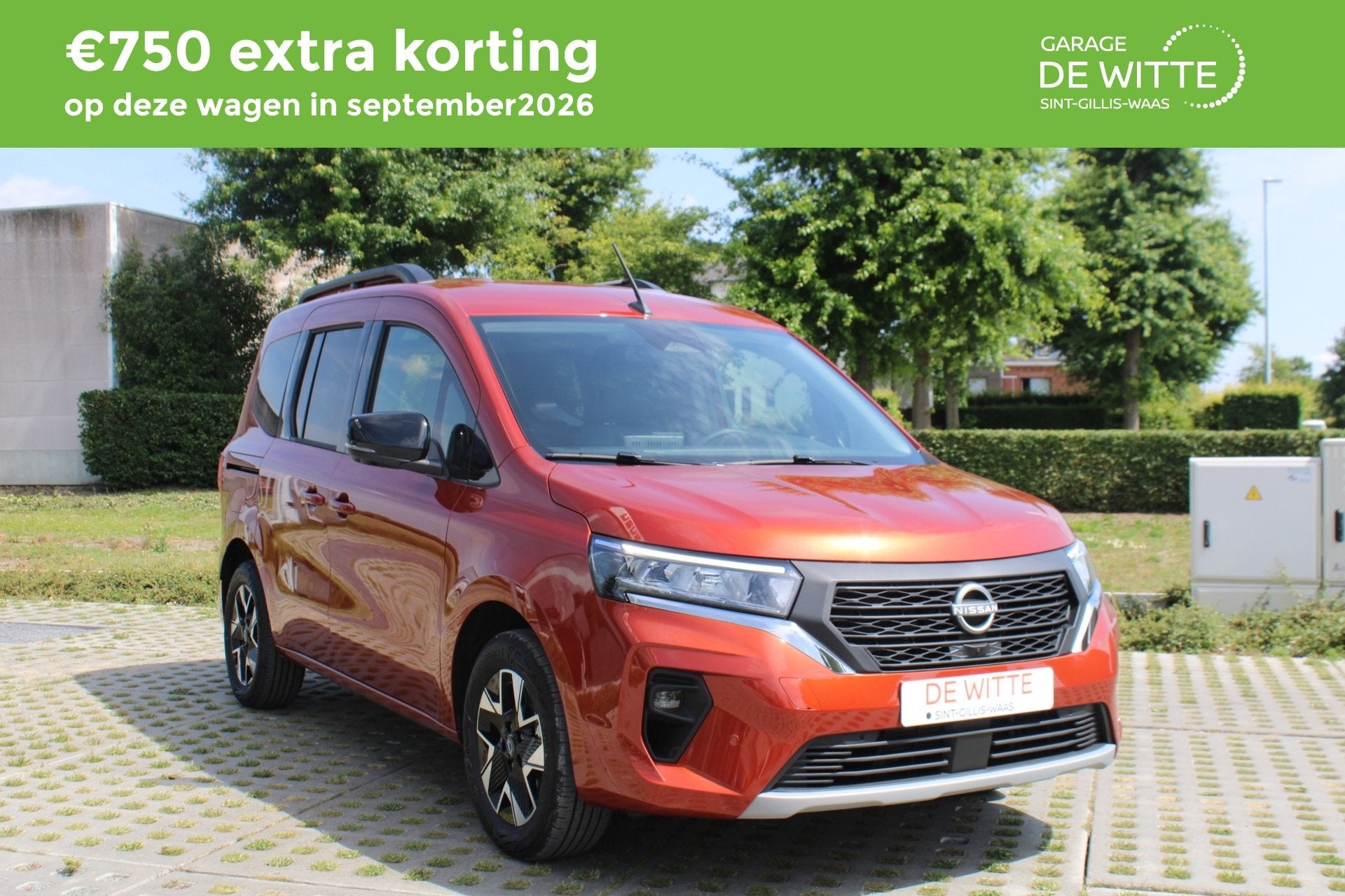 Nissan Townstar COMBI L1H1 TEKNA, Auto's, Nissan, Overige kleuren, Leder en Stof, Nieuw, 131 pk