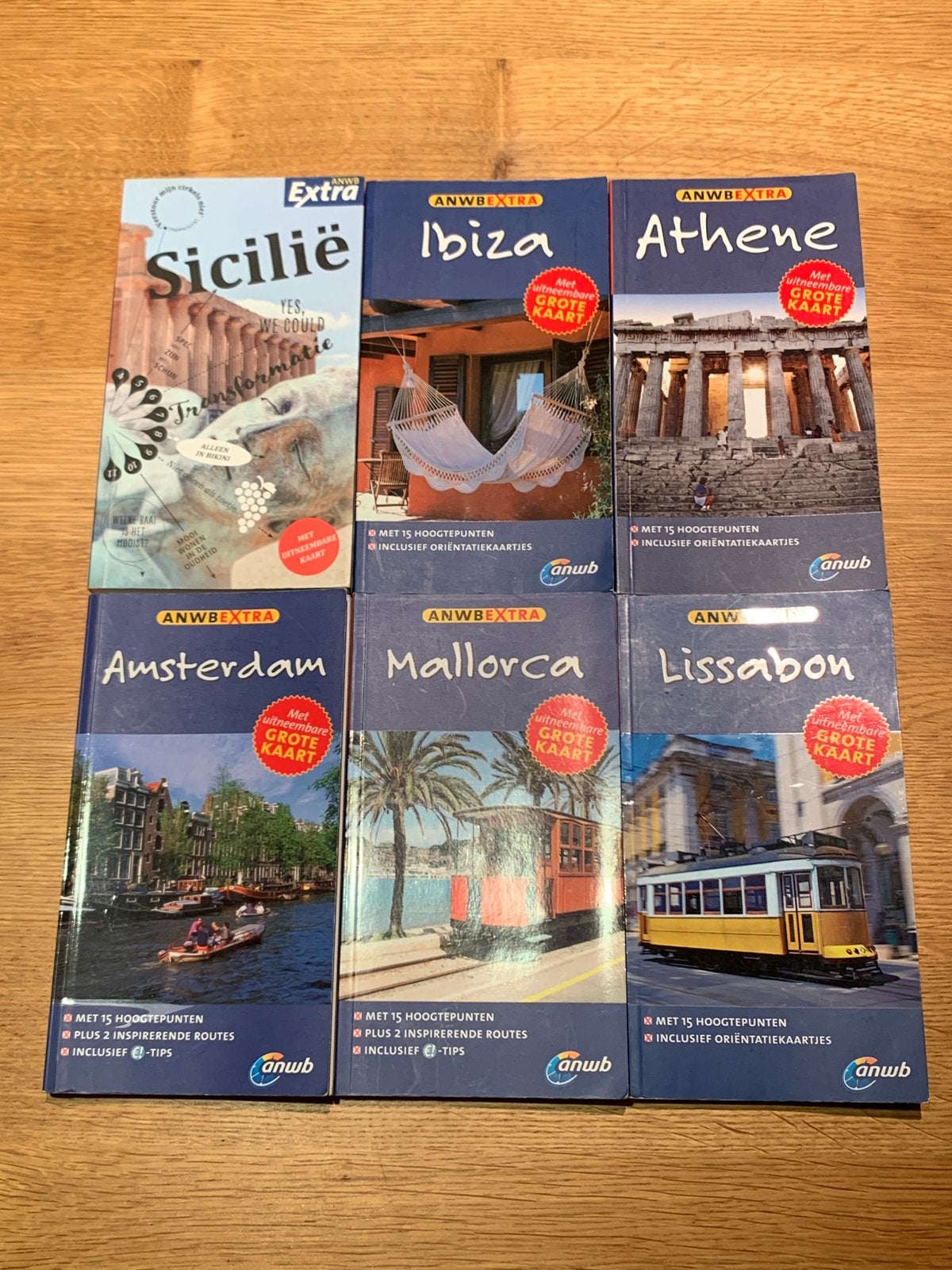 Reisgids Athene en Mallorca (ANWB extra), Ophalen of Verzenden, Zo goed als nieuw, ANWB
