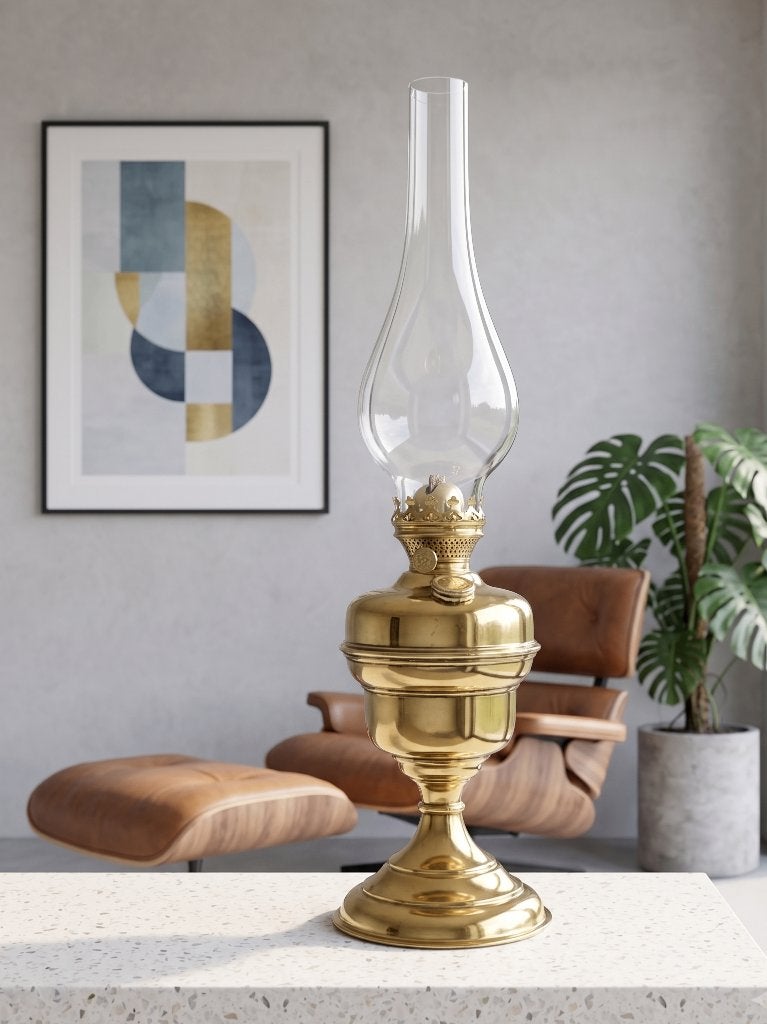 lampe à huile vintage, Antiquités & Art, Antiquités | Éclairage, Enlèvement