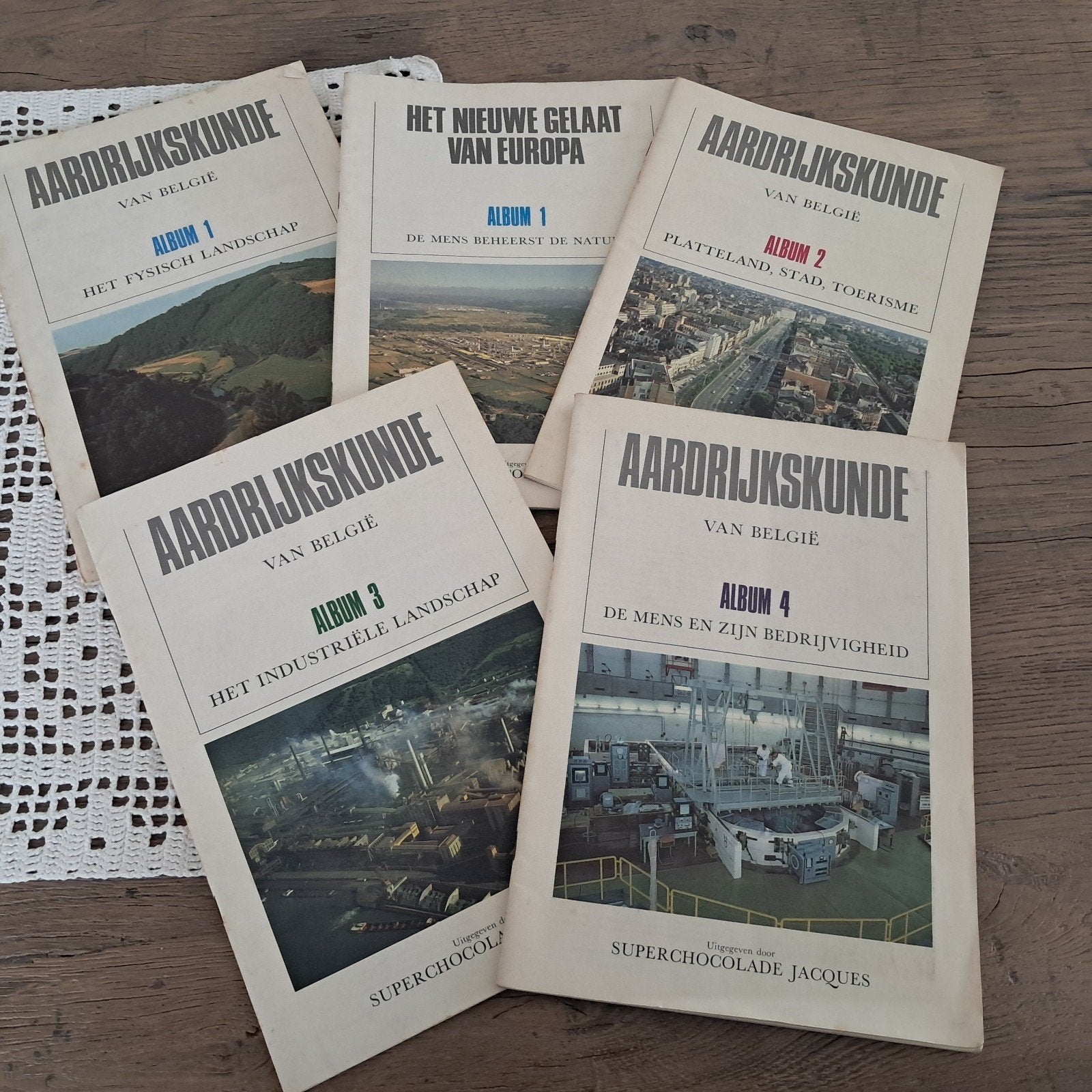 5 plakboeken van Chocolade Jaques, Verzamelen, Ophalen of Verzenden, Gebruikt