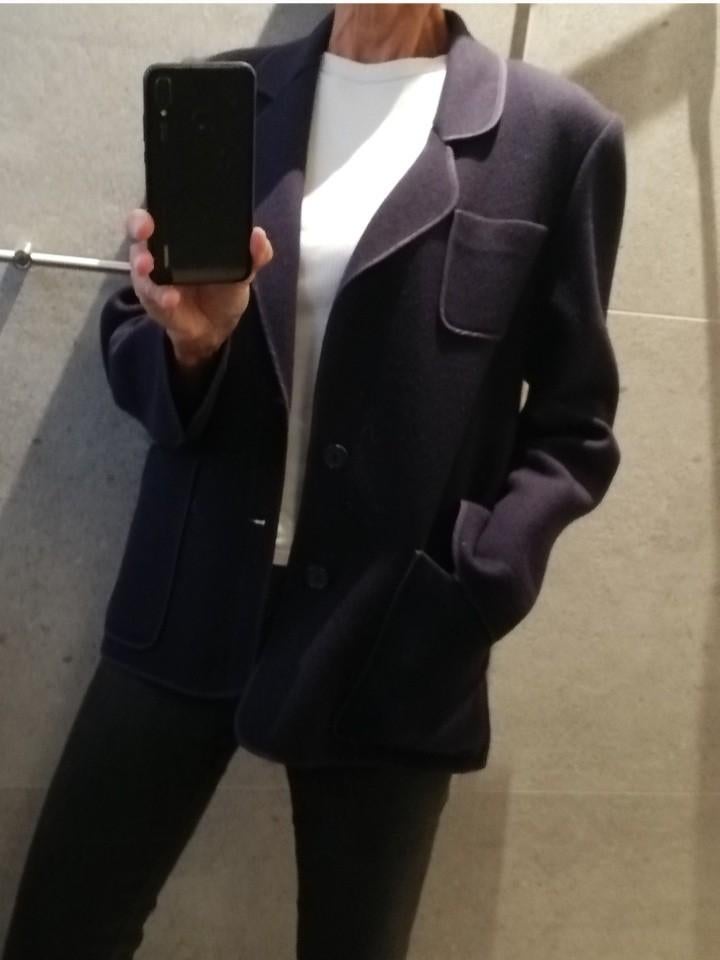 Veste bleu marine Weinberg neuve, 100% woolmark, Vêtements | Femmes, Vestes | Été, Neuf, Taille 38/40 (M), Bleu, Enlèvement ou Envoi