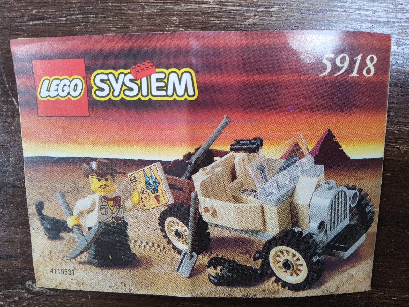Lego 5918 Scorpion Tracker, Enlèvement ou Envoi, Lego