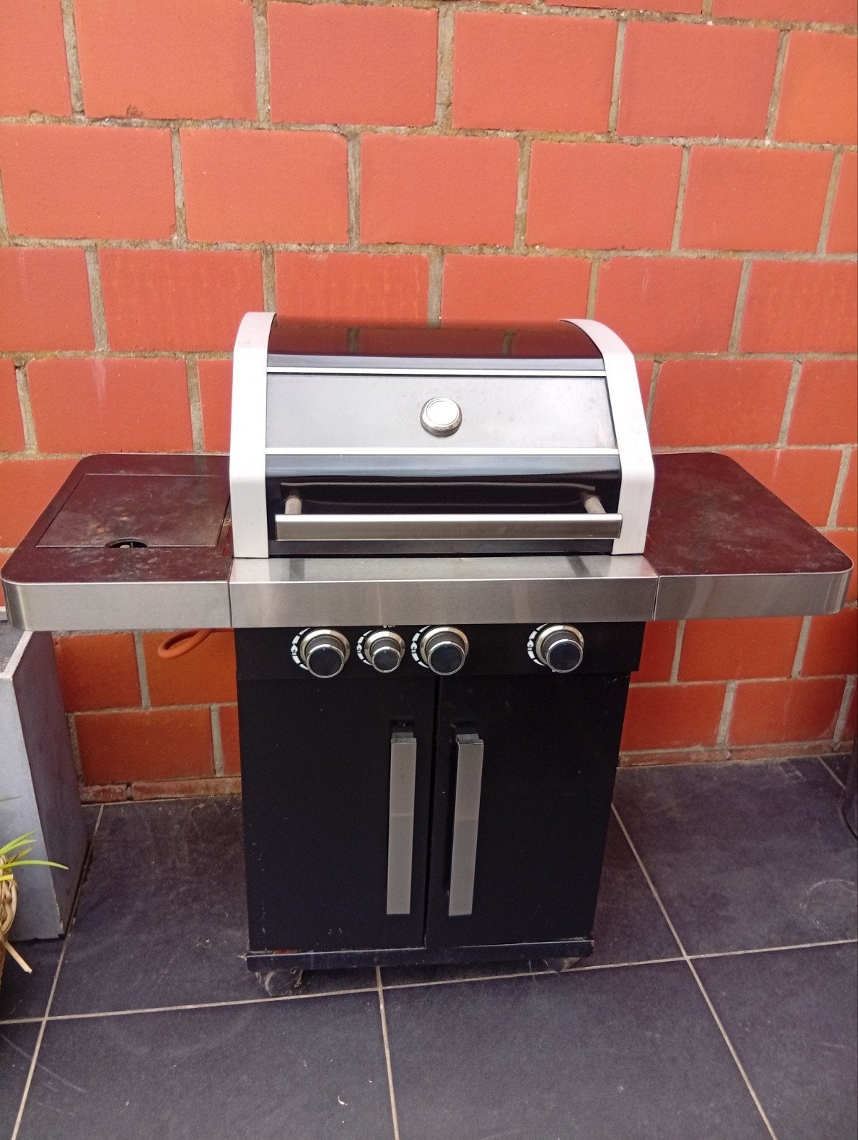 gas bbq, Ophalen