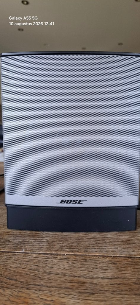 Bose geluid systeem, Audio, Tv en Foto, Luidsprekerboxen, Ophalen, Subwoofer, AUX-ingang, Zo goed als nieuw