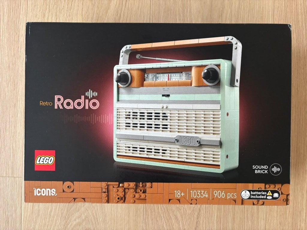 Lego 10334 Icons Retro Radio (sealed), Neuf, Enlèvement ou Envoi, Lego, Ensemble complet