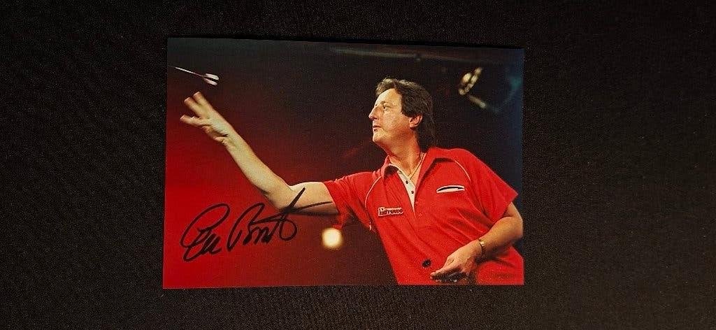Photo dédicacée (impression) ; Eric Bristow # Darts, Enlèvement ou Envoi, Neuf, Autres types