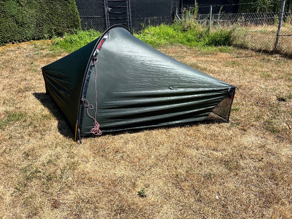 Hilleberg Enan met footprint, Ophalen of Verzenden, Zo goed als nieuw, Tot en met 2