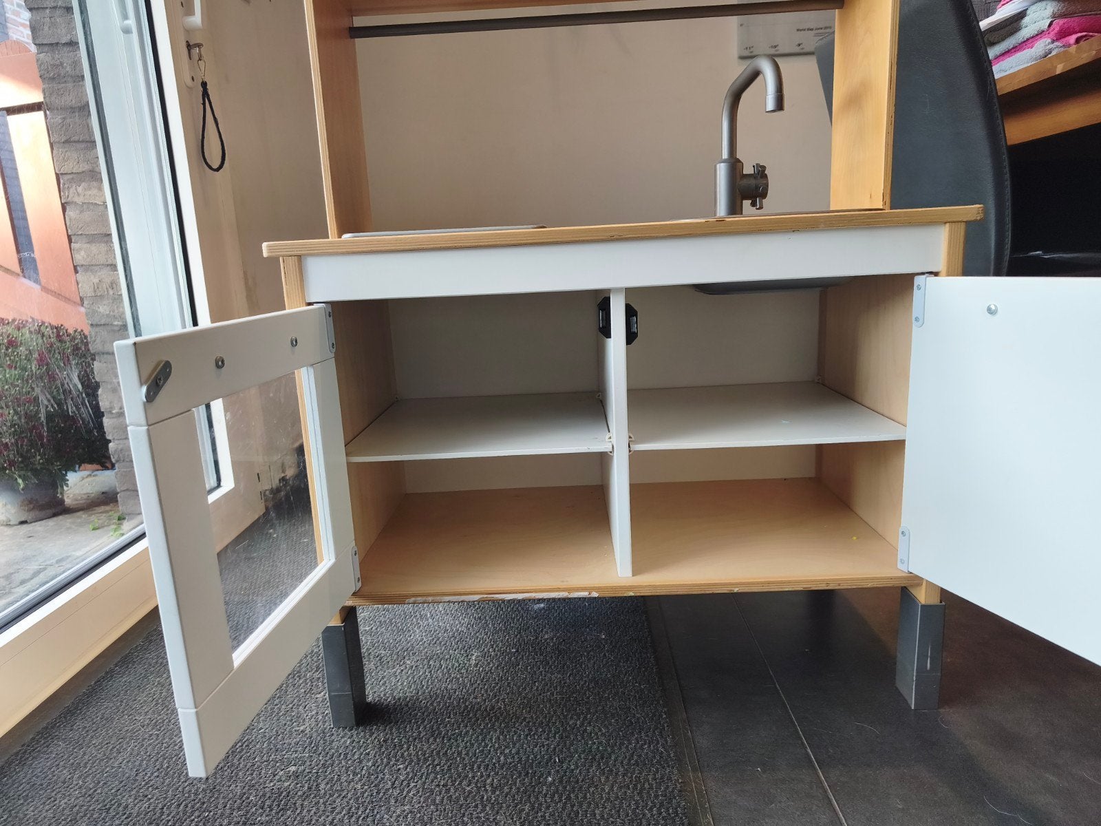 Keukentje Ikea, Enfants & Bébés, Enlèvement, Utilisé, Bois, Jouer à la cuisine