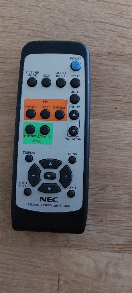 Télécommande NEC RU-M104, TV, Hi-fi & Vidéo, Enlèvement, Utilisé, Originale