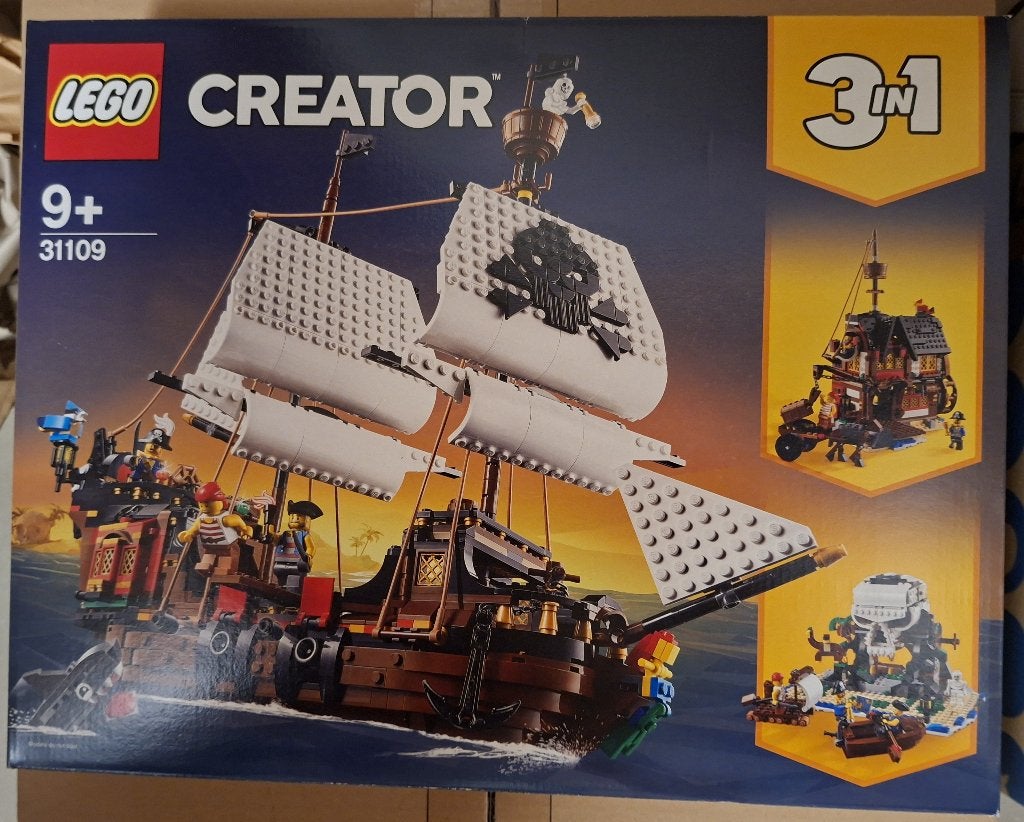 LEGO 31109 Creator Pirate Ship, Neuf, Enlèvement ou Envoi, Lego, Ensemble complet