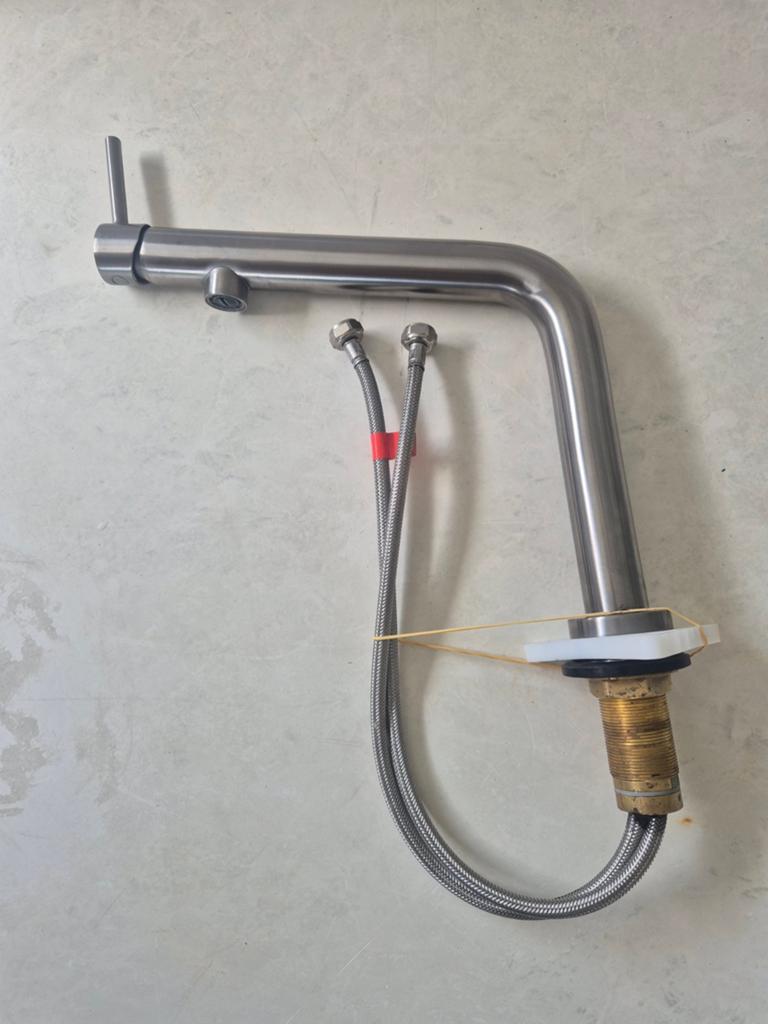 Keuken kraan, Ophalen of Verzenden, Zo goed als nieuw, Inox, Kraan