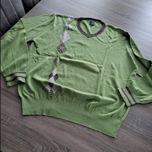Terre Bleue groene trui xxl, Kleding | Heren, Overige maten, Ophalen of Verzenden, Zo goed als nieuw, Terre Bleue
