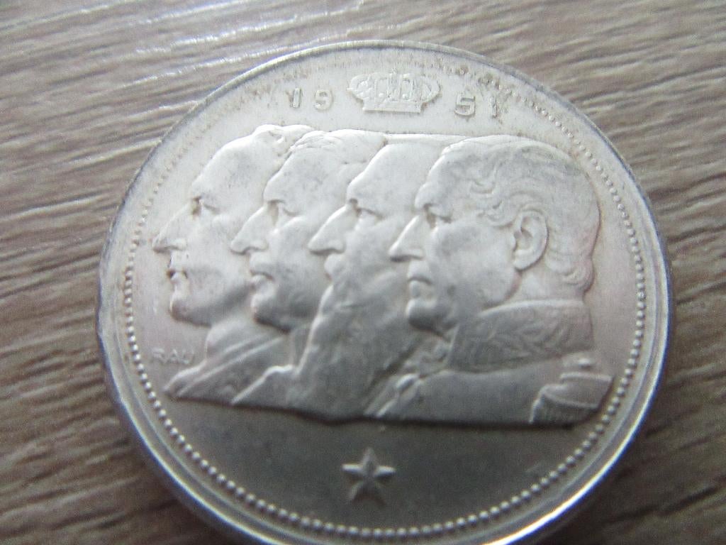 100 frank zilver, Postzegels en Munten, Ophalen, Zilver, Zilver