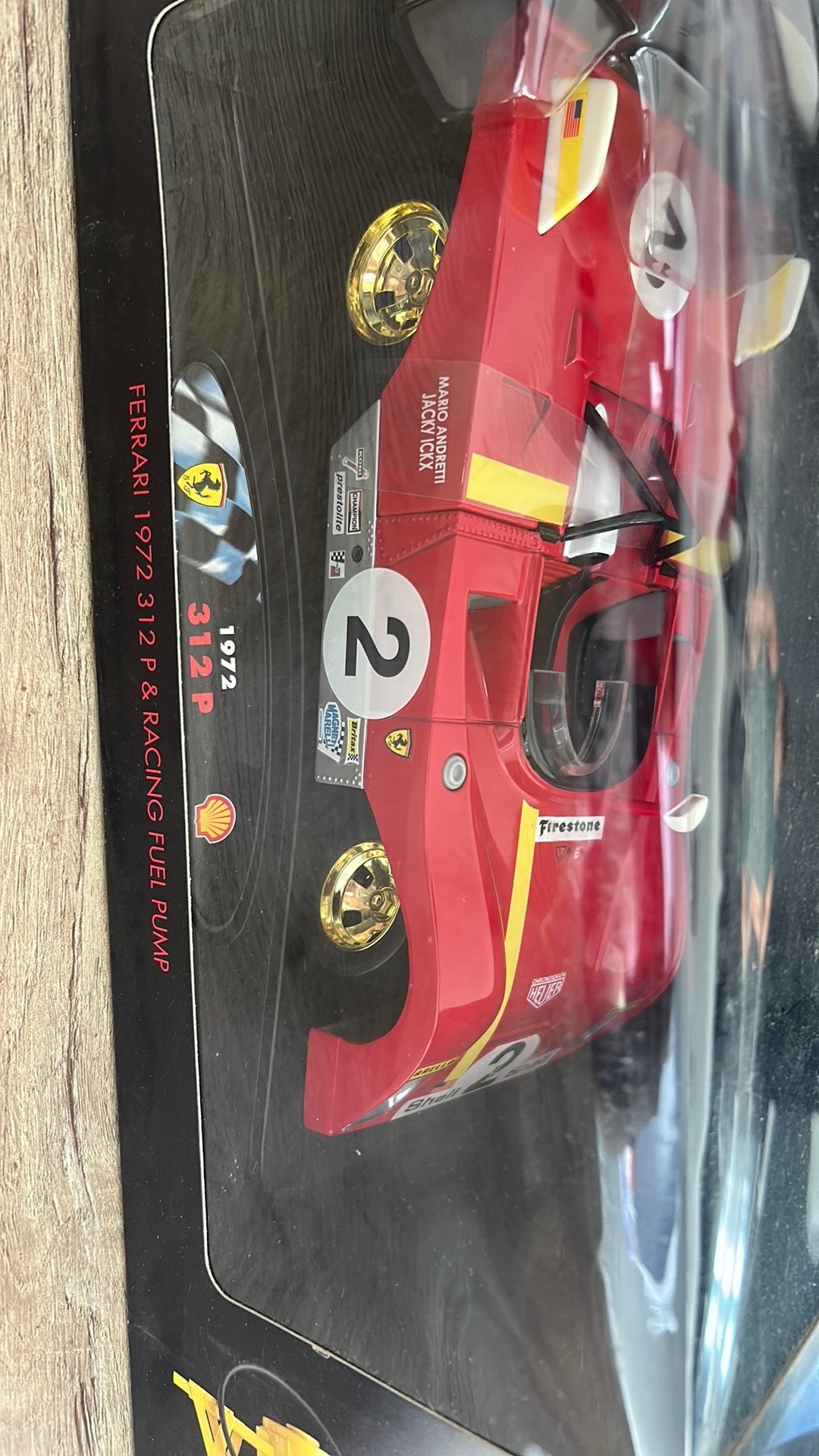 Ferrari 312P 1972, Hobby en Vrije tijd, Ophalen, Nieuw, Auto, Burago
