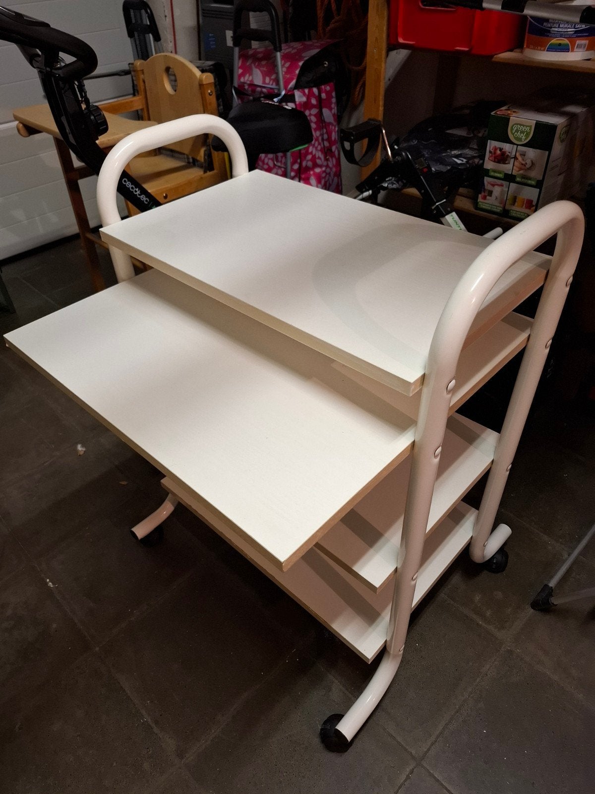 Computer tafel!, Ophalen
