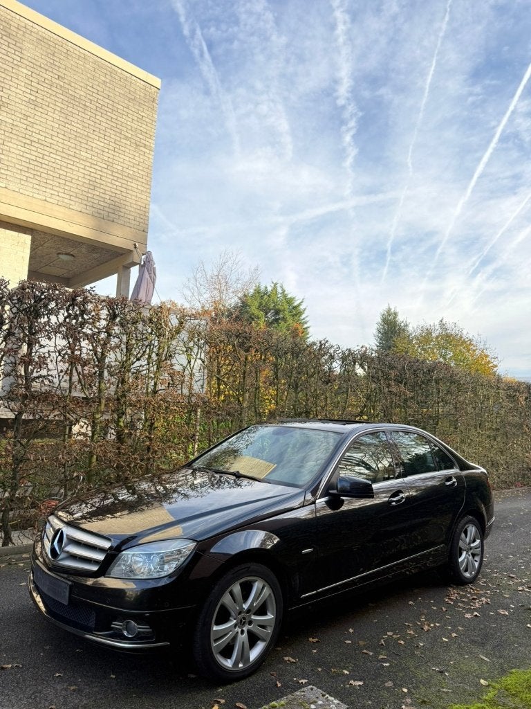 Mercedes C200 van 2011 EURO 5 - OPEN DAK, Auto's, Mercedes-Benz, Bedrijf, Te koop, Airbags, Airconditioning, Bluetooth, Bochtverlichting