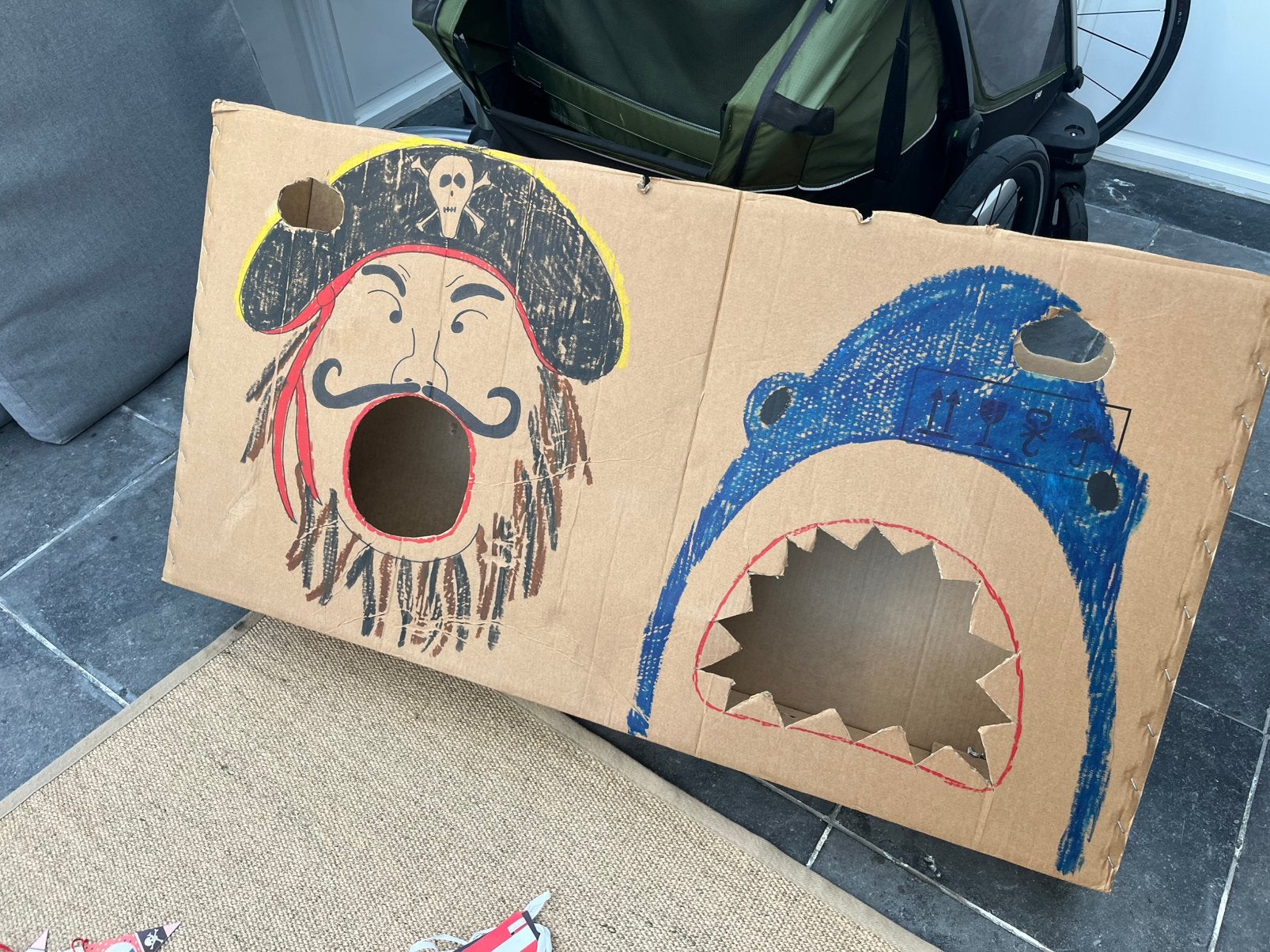 Attributen piratenfeest, Enlèvement, Utilisé