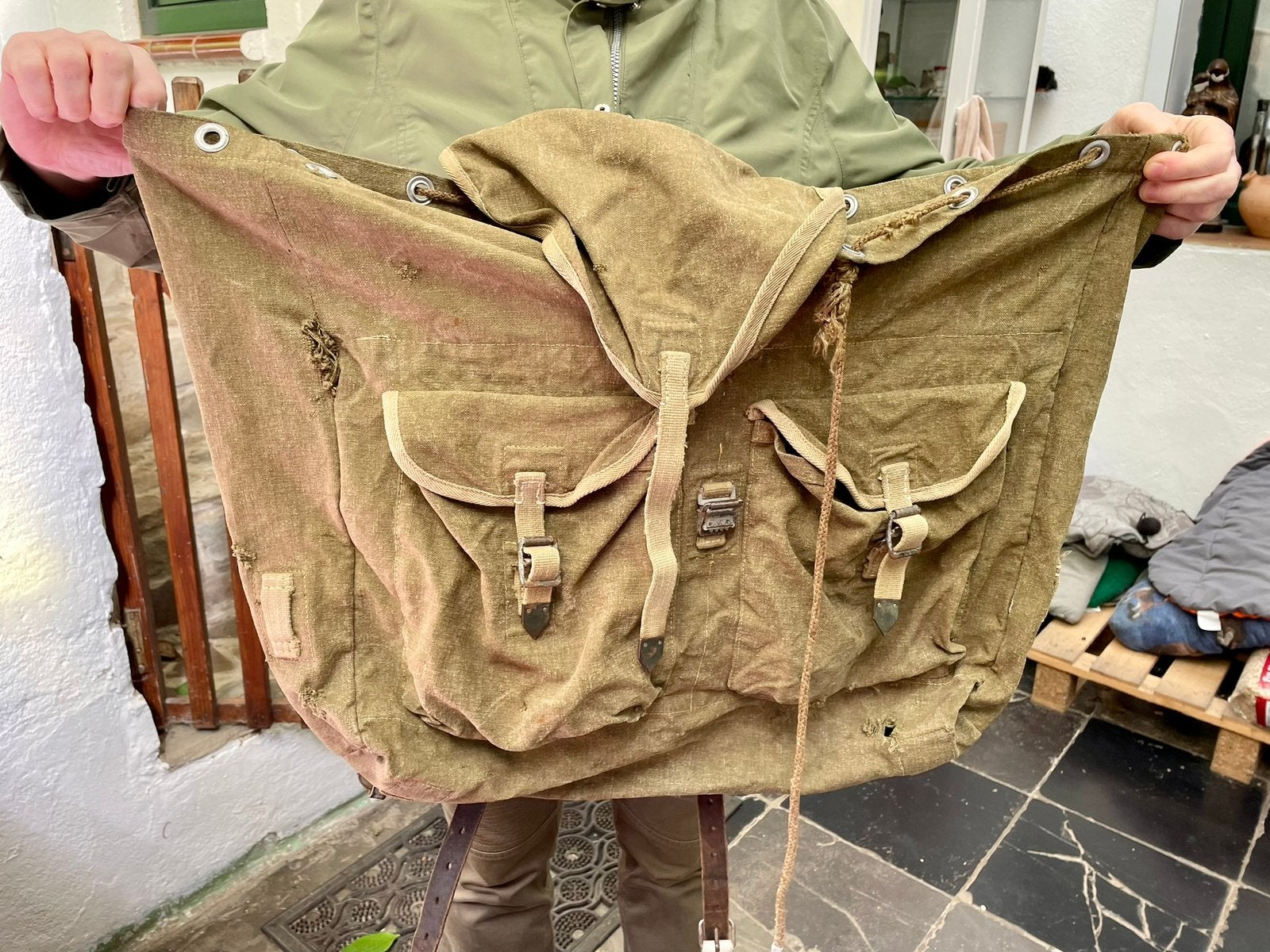 Sac a dos allemand ww2 seconde guerre troupe de montagne, Enlèvement ou Envoi, Armée de terre
