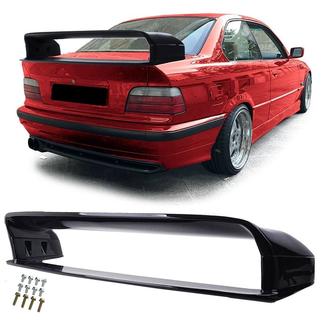 Achterklep Spoiler Voor Bmw E36 Glans Zwart GT Style, Verzenden