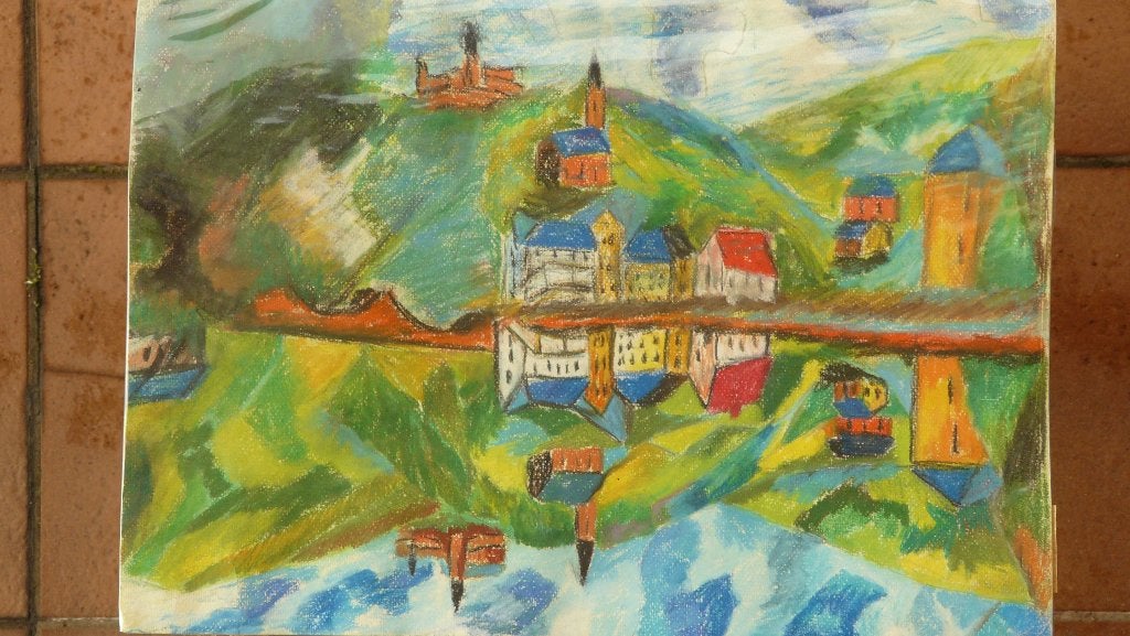 29 tekeningen - diverse technieken en onderwerpen - in map, Antiquités & Art, Art | Dessins & Photographie, Enlèvement ou Envoi