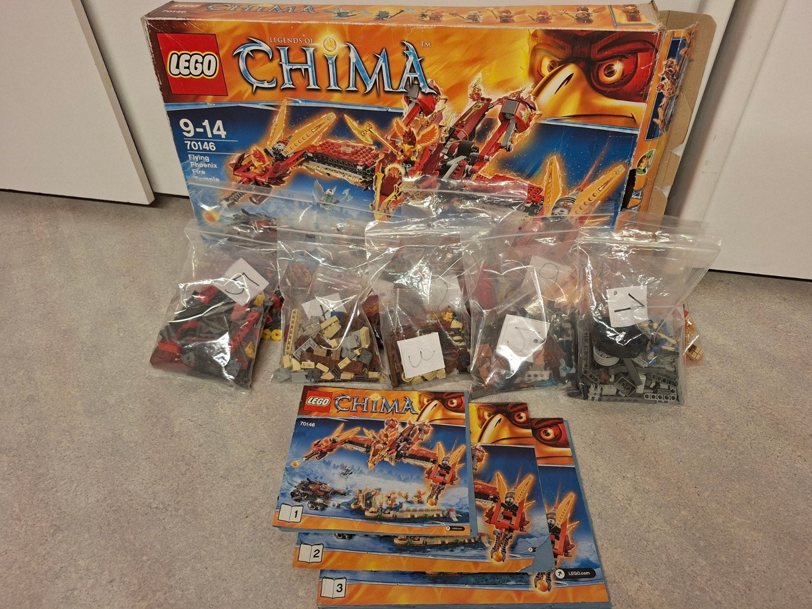 Lego Chima set 70146, Overige thema's, Lego, Ophalen of Verzenden, Zo goed als nieuw