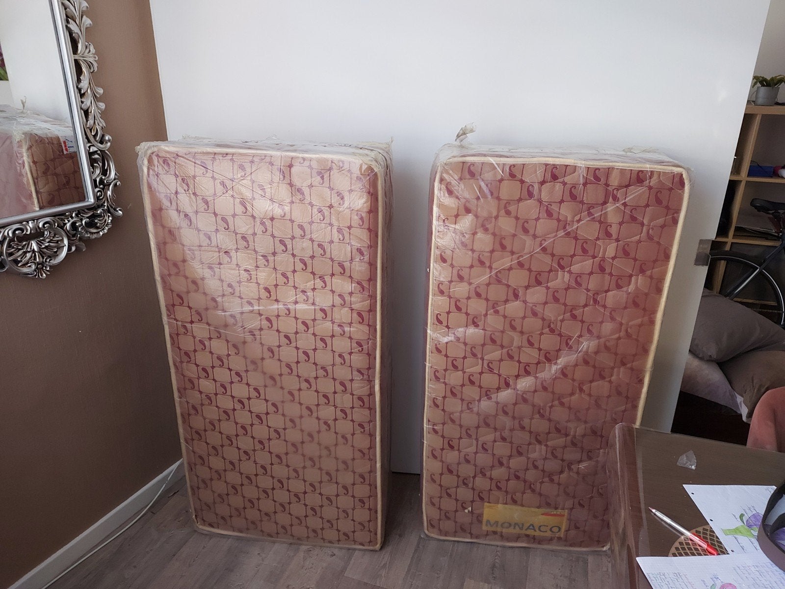 Matelas, Enlèvement