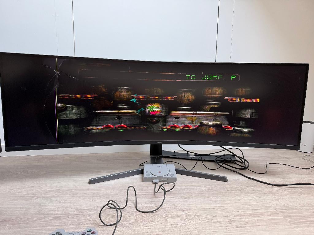 Monitor Samung LC49RG90SSPXEN, Informatique & Logiciels, Moniteurs, Gaming, 3 à 5 ms, Ultrawide, Autres résolutions