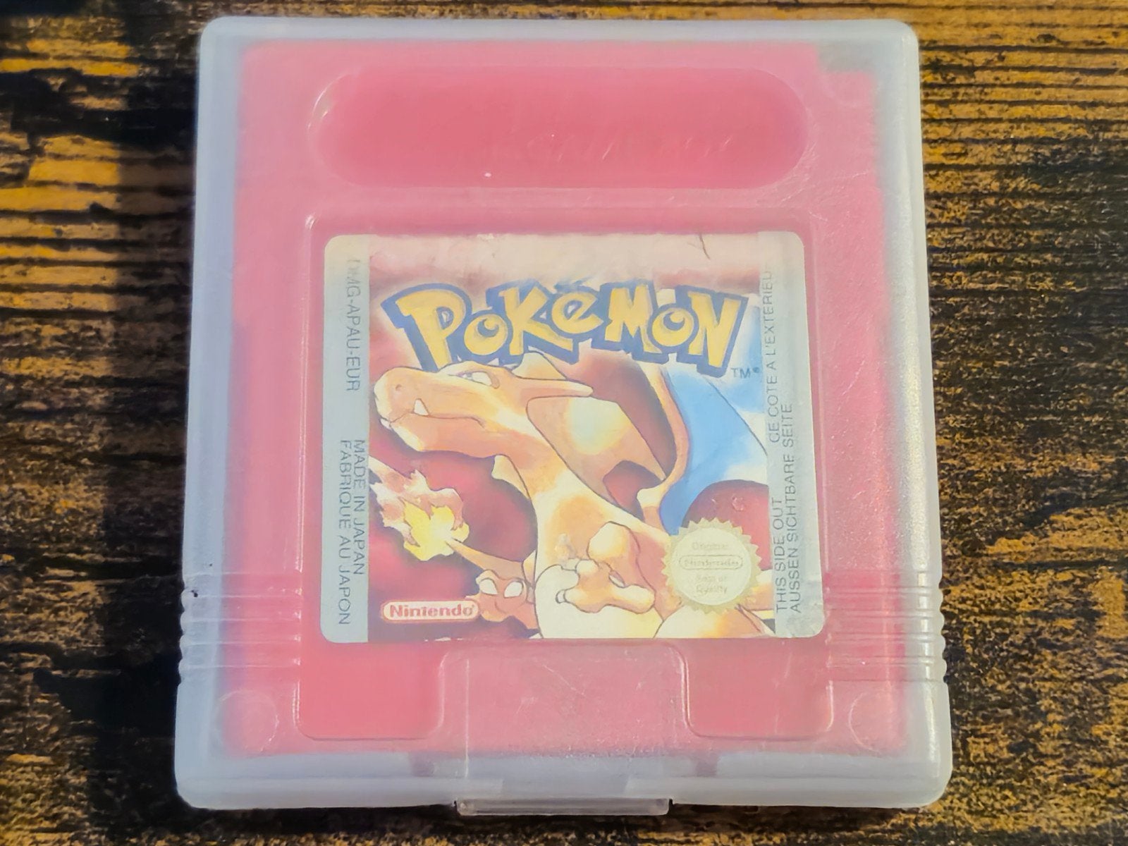 Pokémon Red (Nintendo Gameboy), Envoi, Utilisé