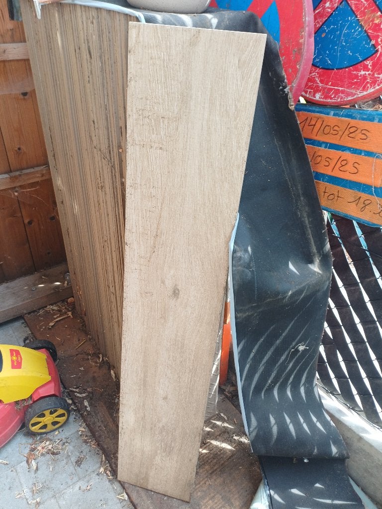 Keramisch parket tegel impermo Pecan Beige 22.3m², Doe-het-zelf en Bouw, Ophalen, 60 cm of meer, Keramiek, Nieuw