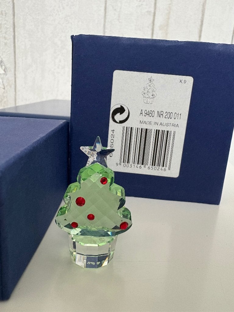 Swarovski kerstboompje, Ophalen of Verzenden, Zo goed als nieuw, Figuurtje