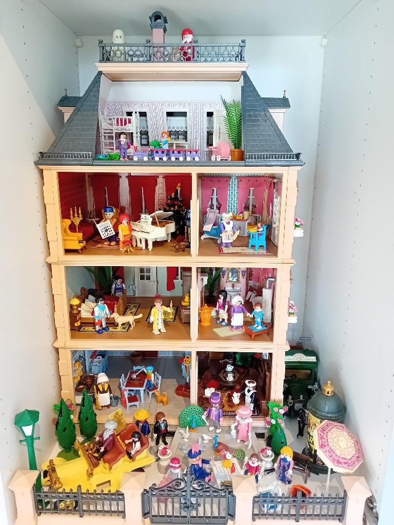 Playmobil GROOT LOT Dollhouse en vele extra's compleet, Ophalen, Gebouw, Complete set, Historisch