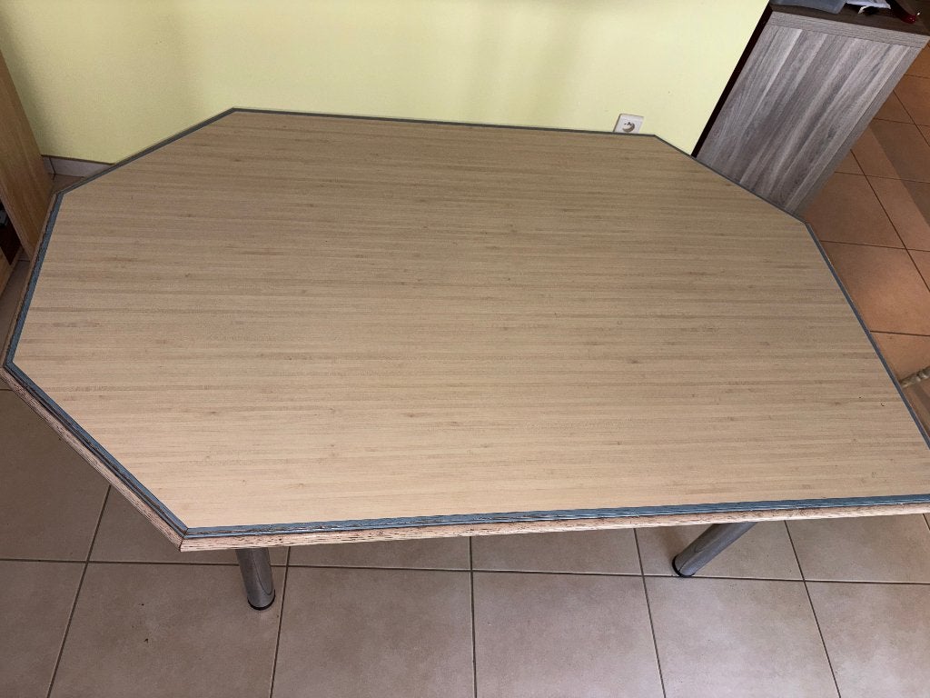 table + 4 chaises, 150 à 200 cm, Enlèvement, Utilisé, 50 à 100 cm