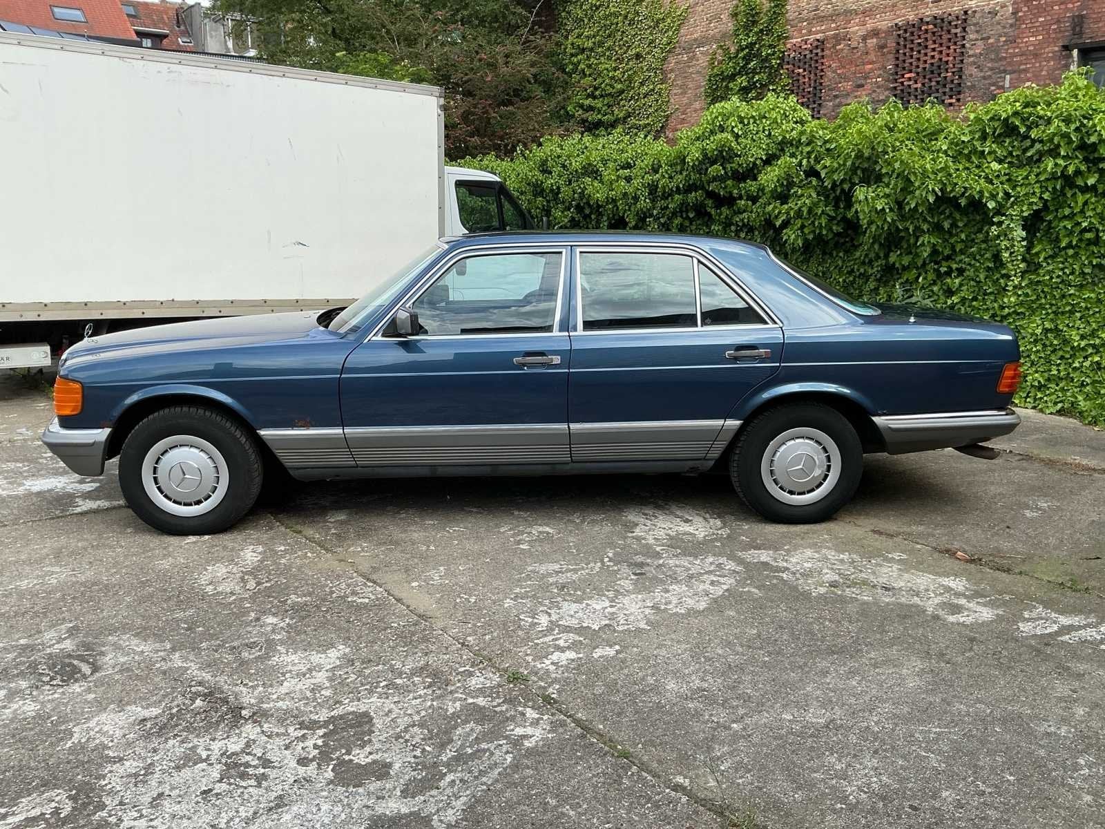 Mercedes W126 380SE Oldtimer, Auto's, Automaat, Mercedes-Benz, Bedrijf, Berline
