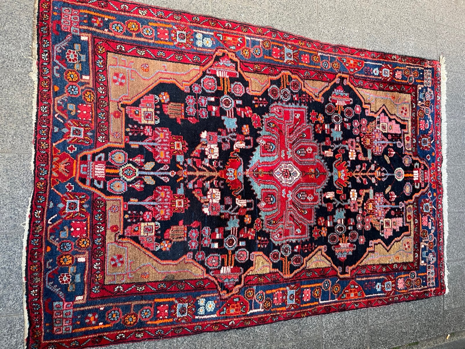 Perzische Nahavand tapijt 145x225, Ophalen