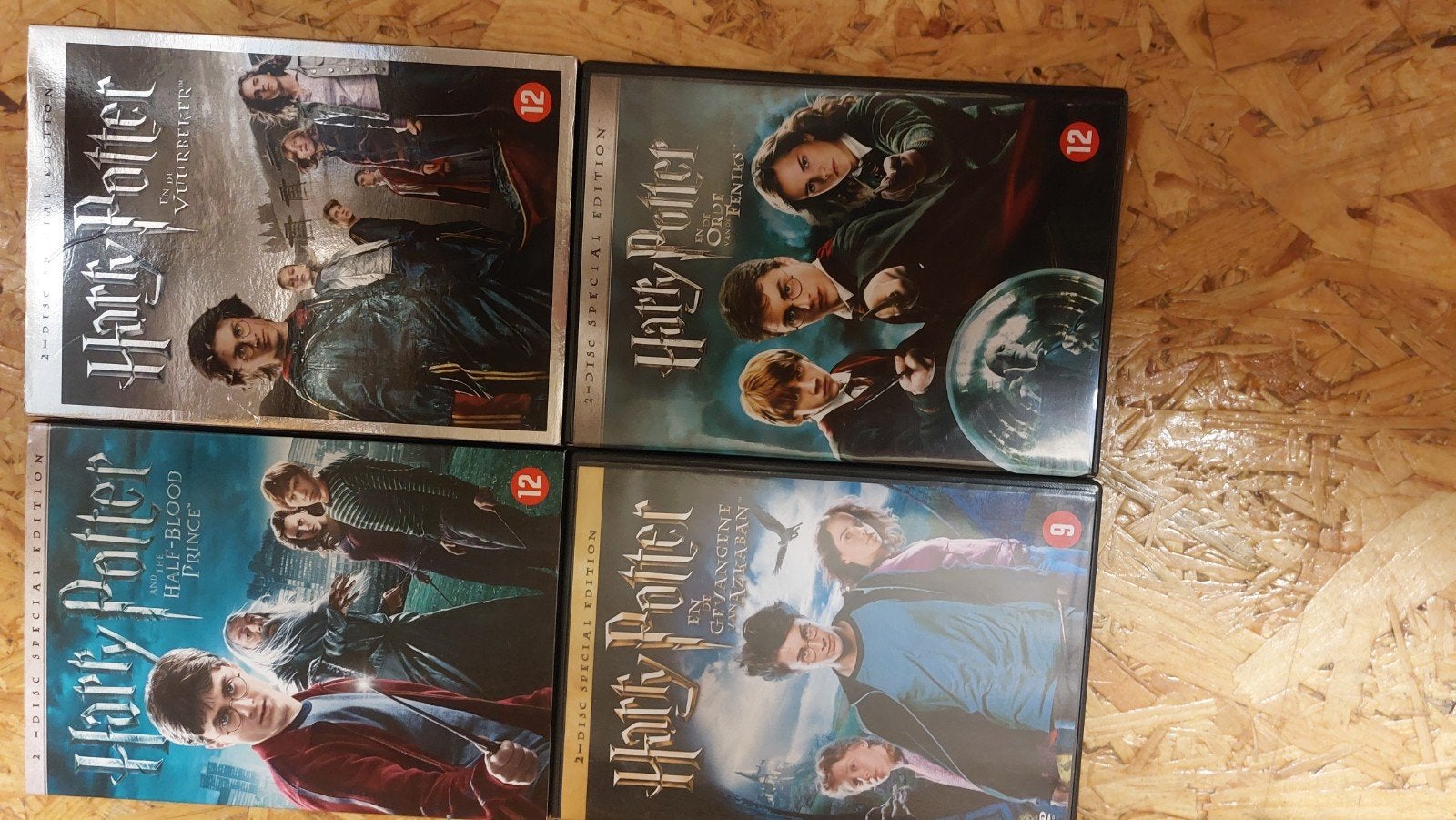 harry Potter, Cd's en Dvd's, Ophalen