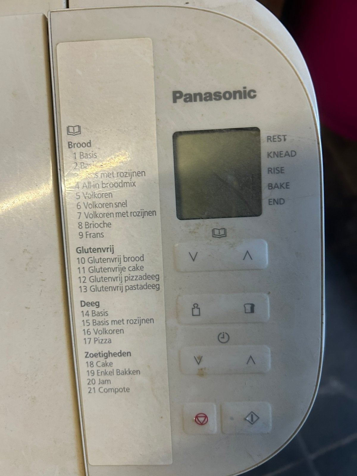 Broodbakmachine, Ophalen, Gebruikt
