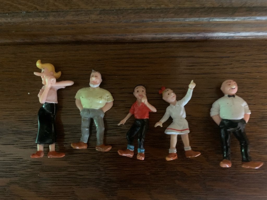 Bob et Bobette Nutricia (Série complète - 1995)., Verzamelen, Ophalen of Verzenden, Suske en Wiske, Zo goed als nieuw, Beeldje of Figuurtje