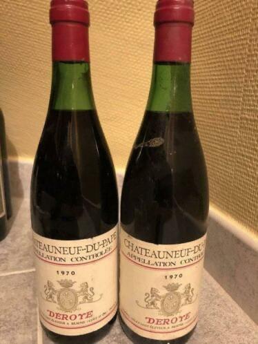 Heel Oude Bewaarde Wijnen in Orginele Gesloten Flessen.1961, Collections, Vins, Comme neuf, Vin rouge, France, Pleine, Enlèvement